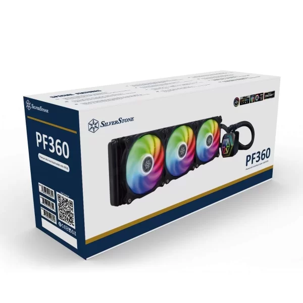 Water Cooler SilverStone PF360-ARGB, 360mm, Intel-AMD, SST-PF360-ARGB-V2 - Imagem 15