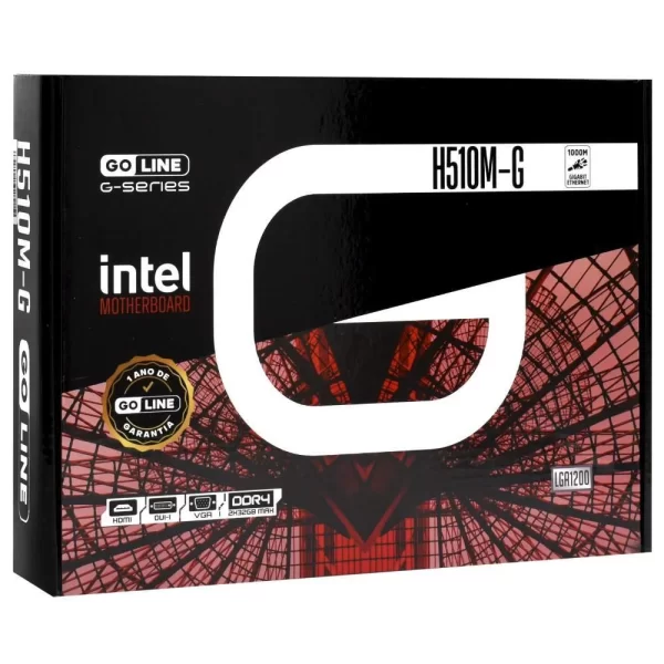 014 - Placa Mãe GoLine GL-H510M-G Socket LGA 1200 - VGA - DDR4 - Imagem 3