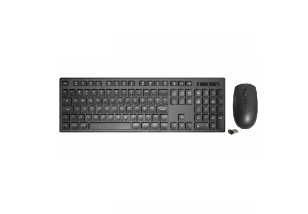 269 - KIT WIRELESS TECLADO E MOUSE USB KA-6029 + MA-A734 PRETO K-MEX