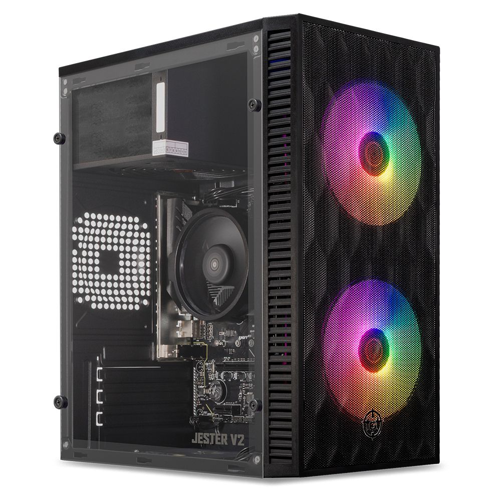 PC Gamer PC Imbatível Colossus Red: Processador Gamer • 8GB RAM • SSD 240GB • Gabinete Gamer RGB
