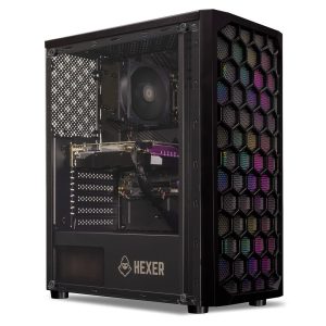 PC Gamer PC Imbatível Leviathan Black: Intel Core i7 • 16GB RAM DDR4 • SSD 480GB • Gabinete Gamer RGB