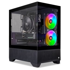 PC Gamer PC Imbatível Kraken Dark: Intel Core i5 • 16GB RAM DDR4 • SSD 480GB • Radeon RX 580 8GB • Gabinete Gamer RGB