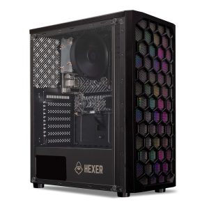PC Gamer PC Imbatível Goliath Stealth: AMD Ryzen 5 • 16GB RAM DDR4 • SSD 480GB • Gabinete Gamer RGB