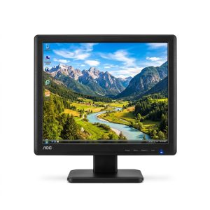 Monitor AOC 712S 17" LCD VGA Preto - Seminovo Revisado com Garantia
