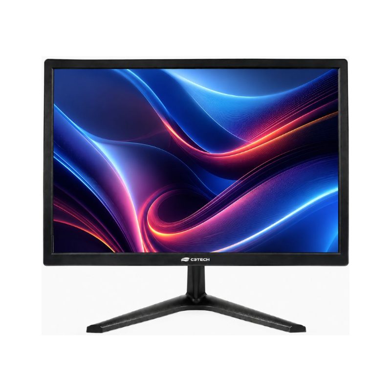 Monitor LED 19" C3Tech MR-19 60Hz HDMI VGA VESA Preto