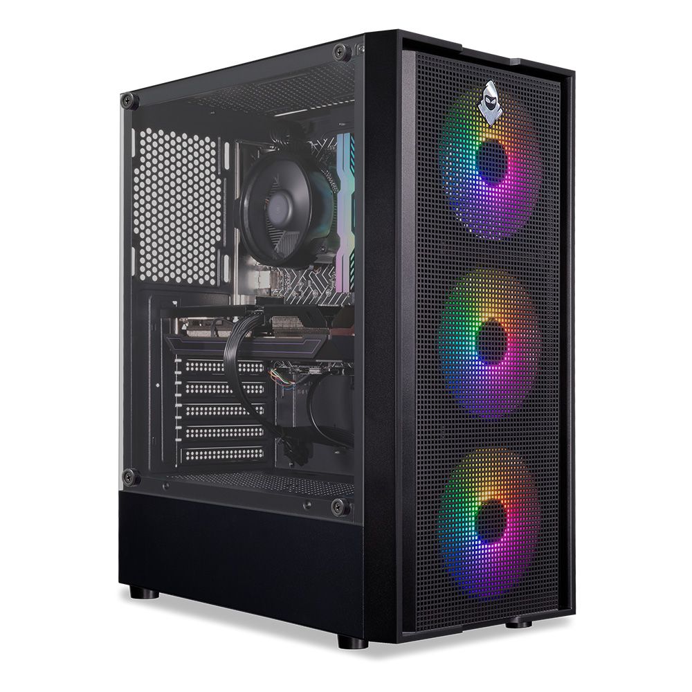 PC Gamer PC Imbatível Immortal GX: Intel Core i7 • 16GB RAM DDR4 • SSD 480GB • Radeon RX 580 8GB • Gabinete Gamer RGB