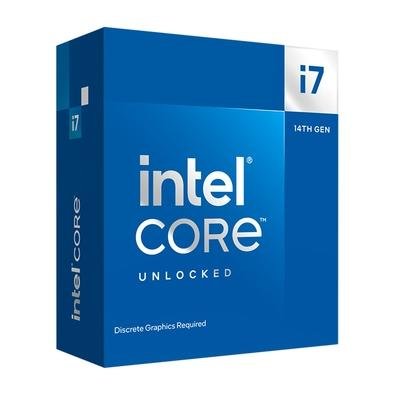 Processador Intel Core i7-14700KF, 3.4GHz (5.6 GHz Max Turbo), Cache 33MB, 20 Núcleos, 28 Threads, LGA 1700, Sem Vídeo Integrado - BX8071514700KF